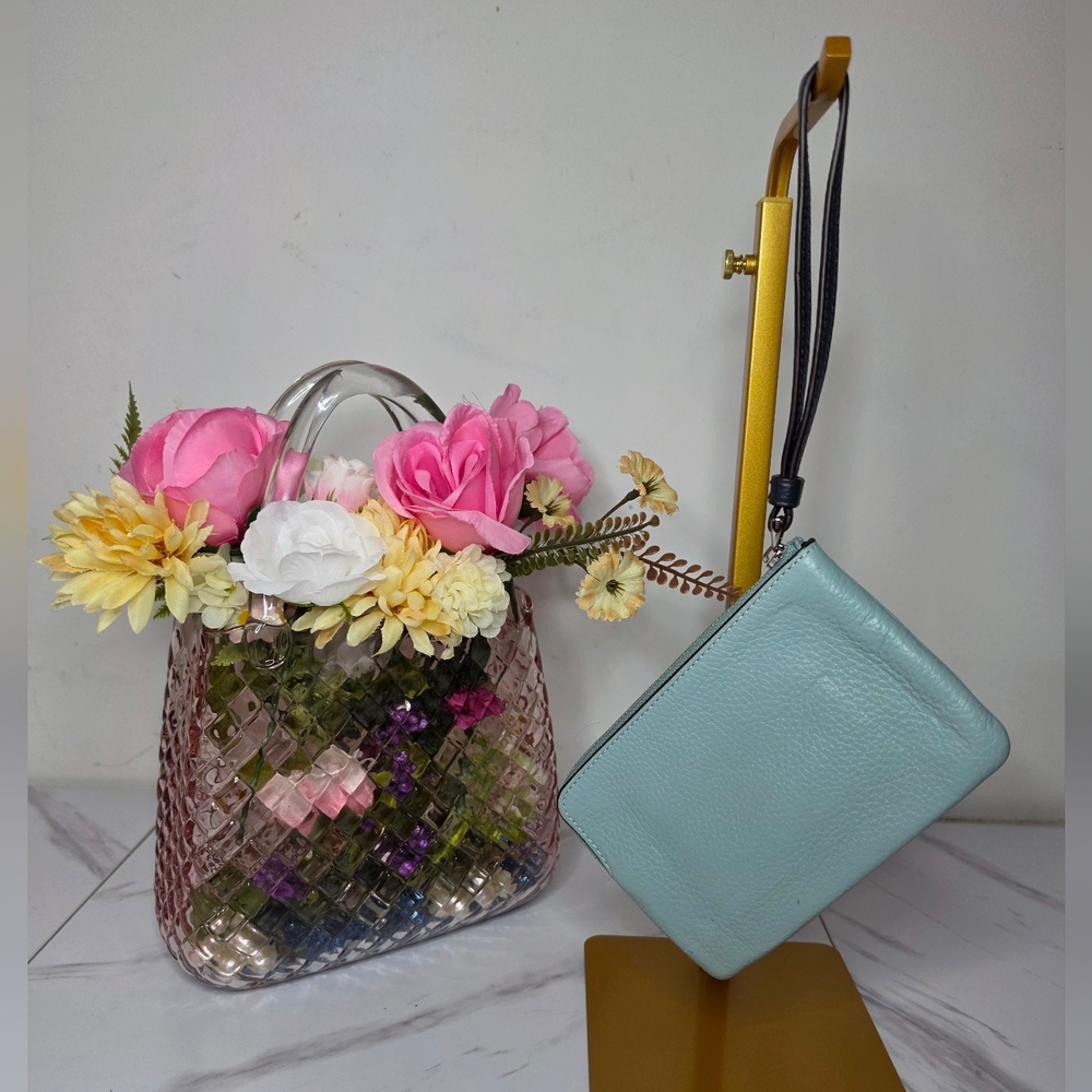 Coach | Blue Wristlet - Picture 2 of 3